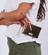 Consuela Kyle Metallic Textured Coin Purse
