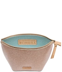 Consuela Emery Glitter Leather Tool Kit Pouch