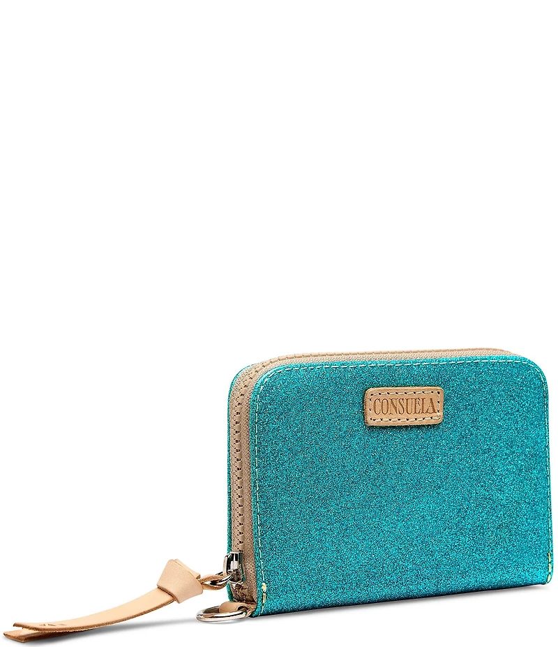 Consuela Lumi Zippy Glitter Wallet