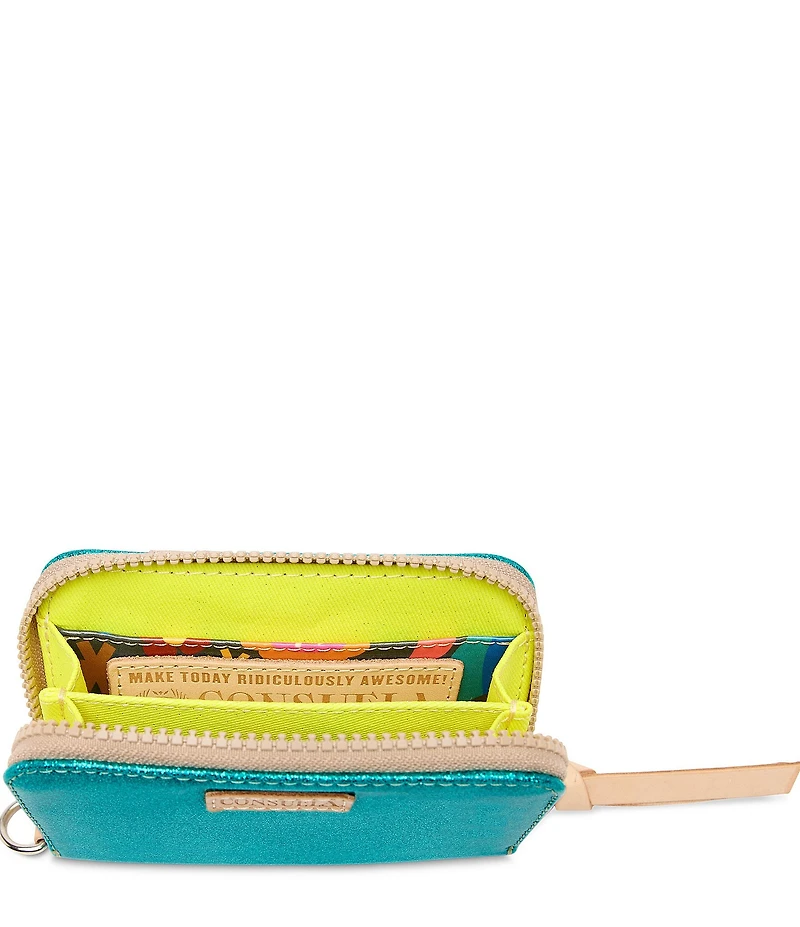 Consuela Lumi Zippy Glitter Wallet