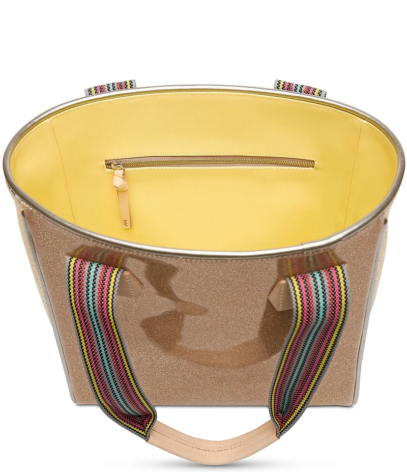 Consuela Lyla Floral Embroidered Classic Tote Bag