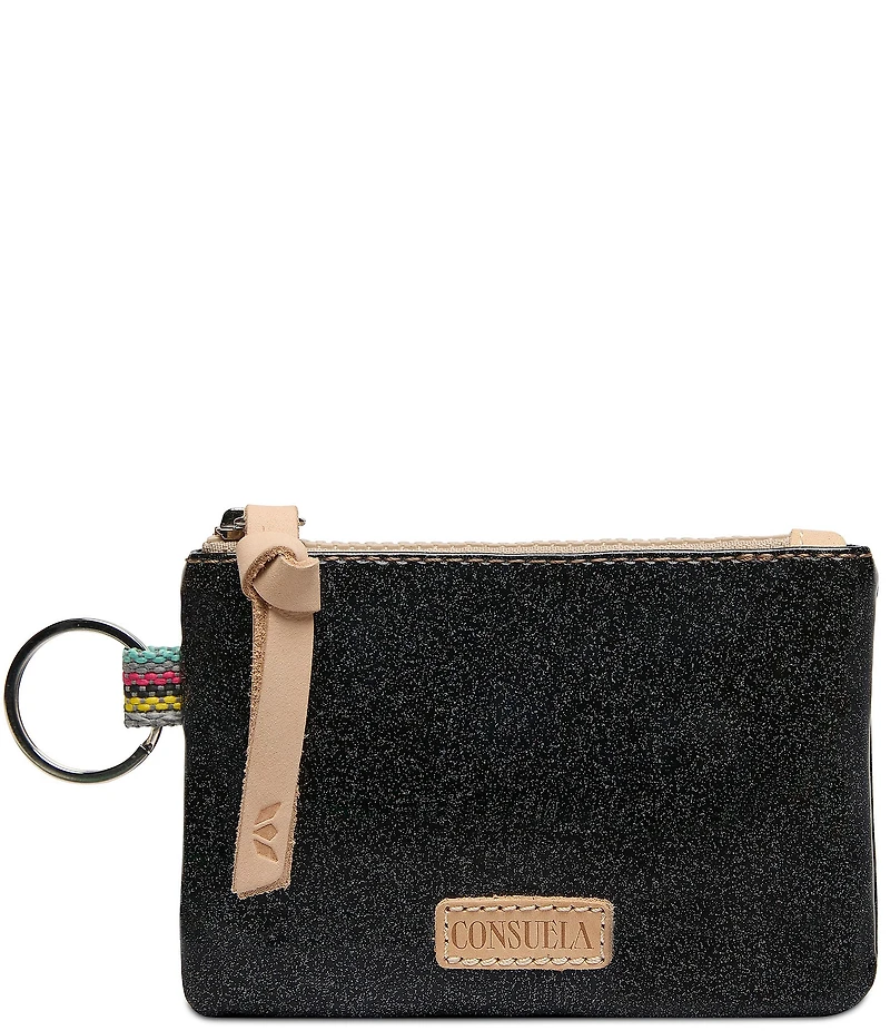 Consuela Mariana Glitter Pouch Keychain