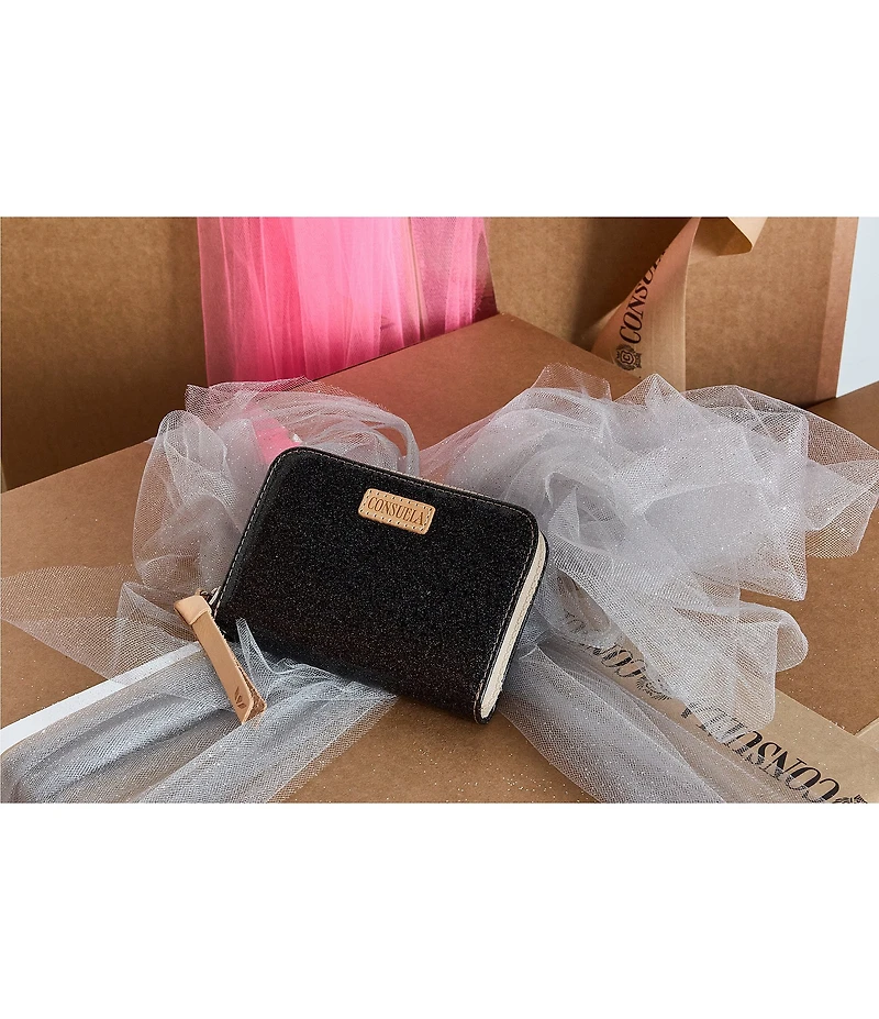 Consuela Mariana Glitter Zippy Wallet