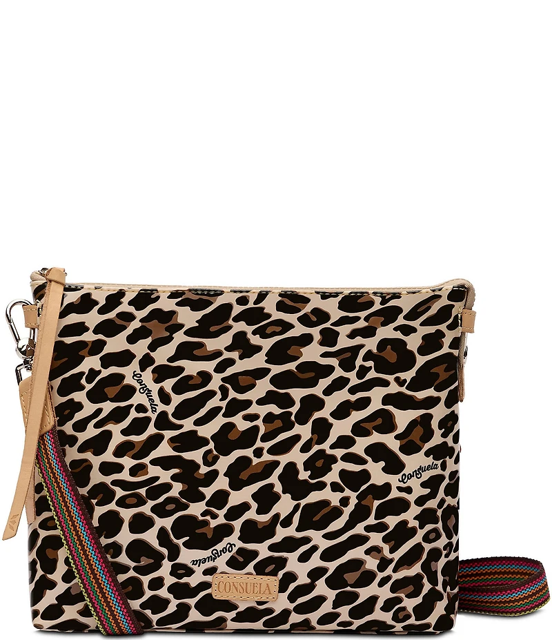 Consuela Mona Leopard Downtown Crossbody Bag