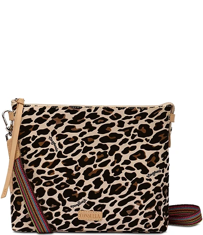 Consuela Mona Leopard Downtown Crossbody Bag