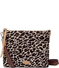 Consuela Mona Leopard Downtown Crossbody Bag