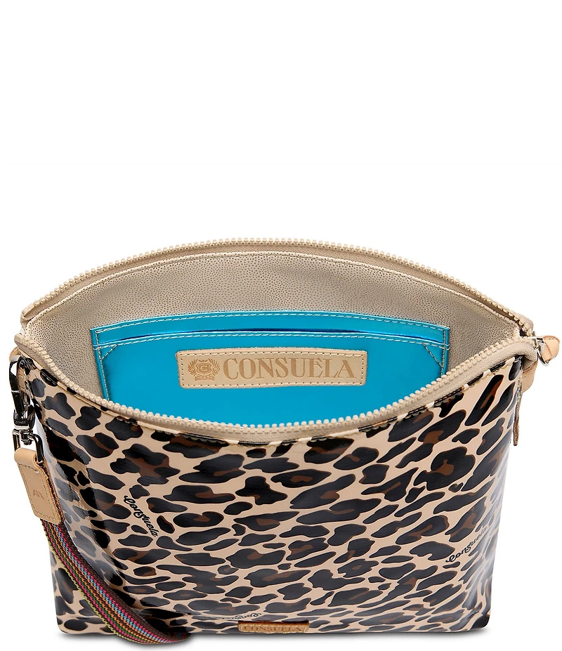 Consuela Mona Leopard Downtown Crossbody Bag