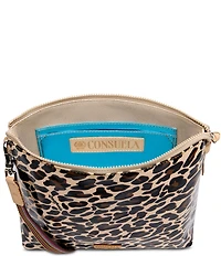 Consuela Mona Leopard Downtown Crossbody Bag