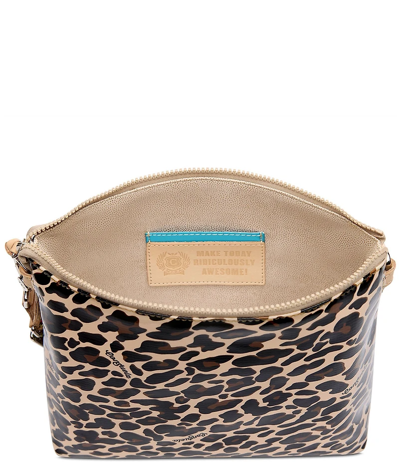 Consuela Mona Leopard Downtown Crossbody Bag
