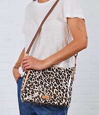 Consuela Mona Leopard Downtown Crossbody Bag