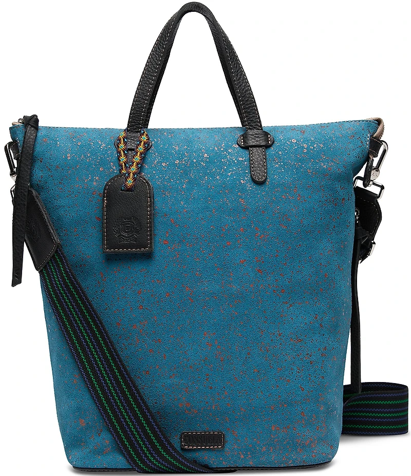 Consuela Nilo Suede Sling Tote Bag