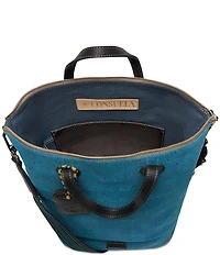 Consuela Nilo Suede Sling Tote Bag