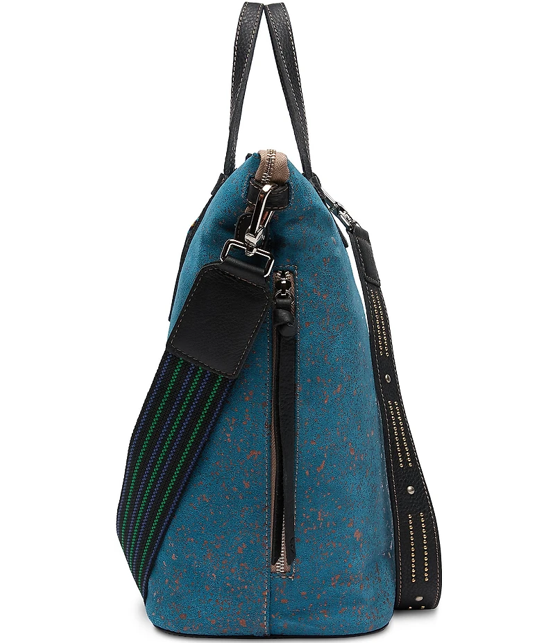 Consuela Nilo Suede Sling Tote Bag