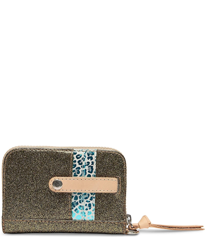 Consuela Oly Zippy Glitter Wallet