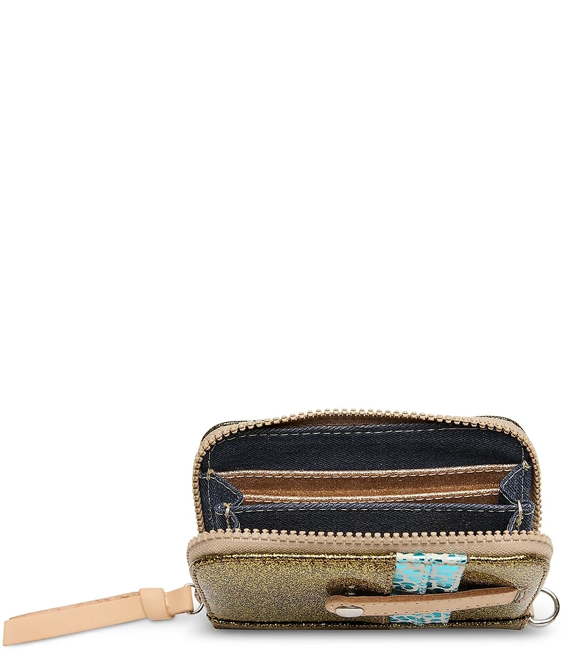 Consuela Oly Zippy Glitter Wallet