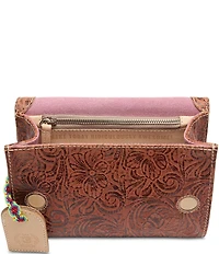 Consuela On The Town Sally Tooled Leather Crossbody Bag