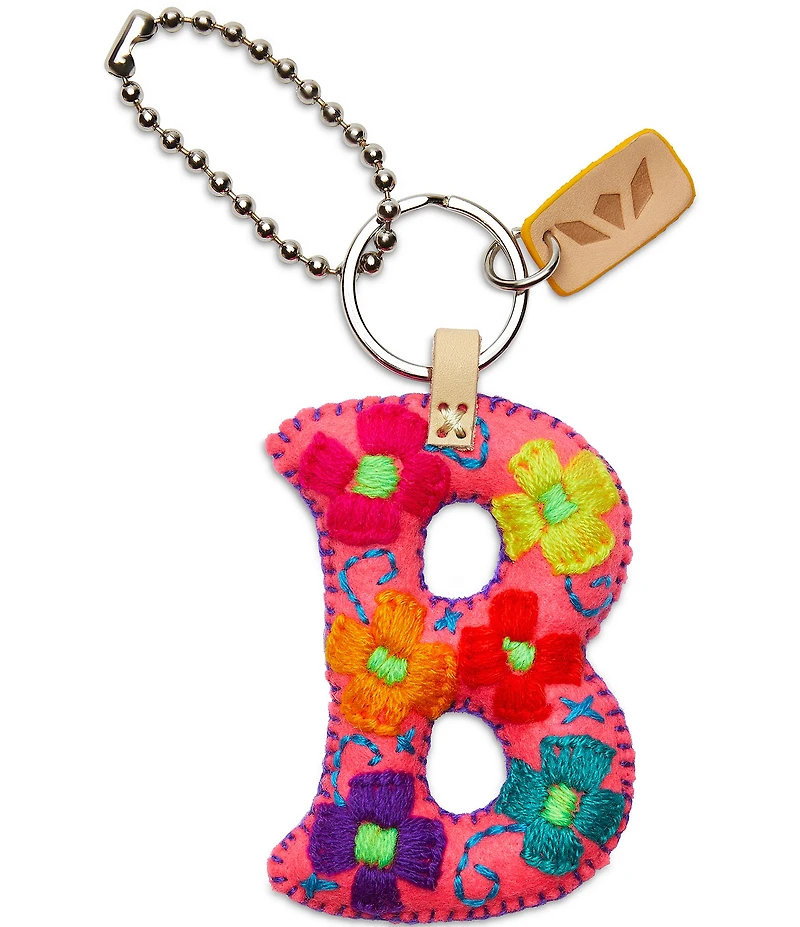 Consuela Pink Felt Alphabet Charm