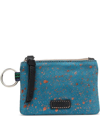 Consuela Pouch Nilo Splatter Card Pouch Keychain