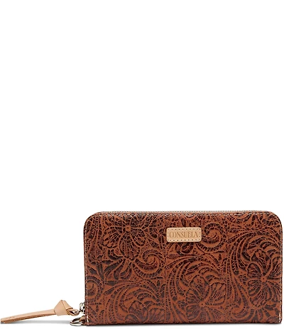 Consuela Sally Essential Tooled Leather Bifold Wallet