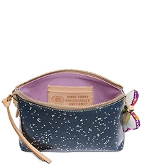 Consuela Shane Midtown Glitter Bag Charm Crossbody Bag