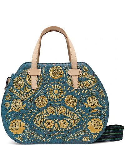 Consuela Shiloh Lady Bird Embroidered Satchel Bag
