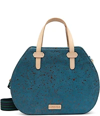 Consuela Shiloh Lady Bird Embroidered Satchel Bag