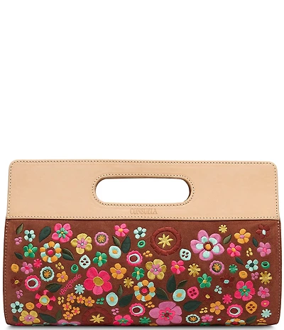 Consuela Sienna Suede Super Clutch