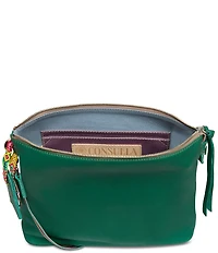 Consuela Teal Downtown Crossbody Bag