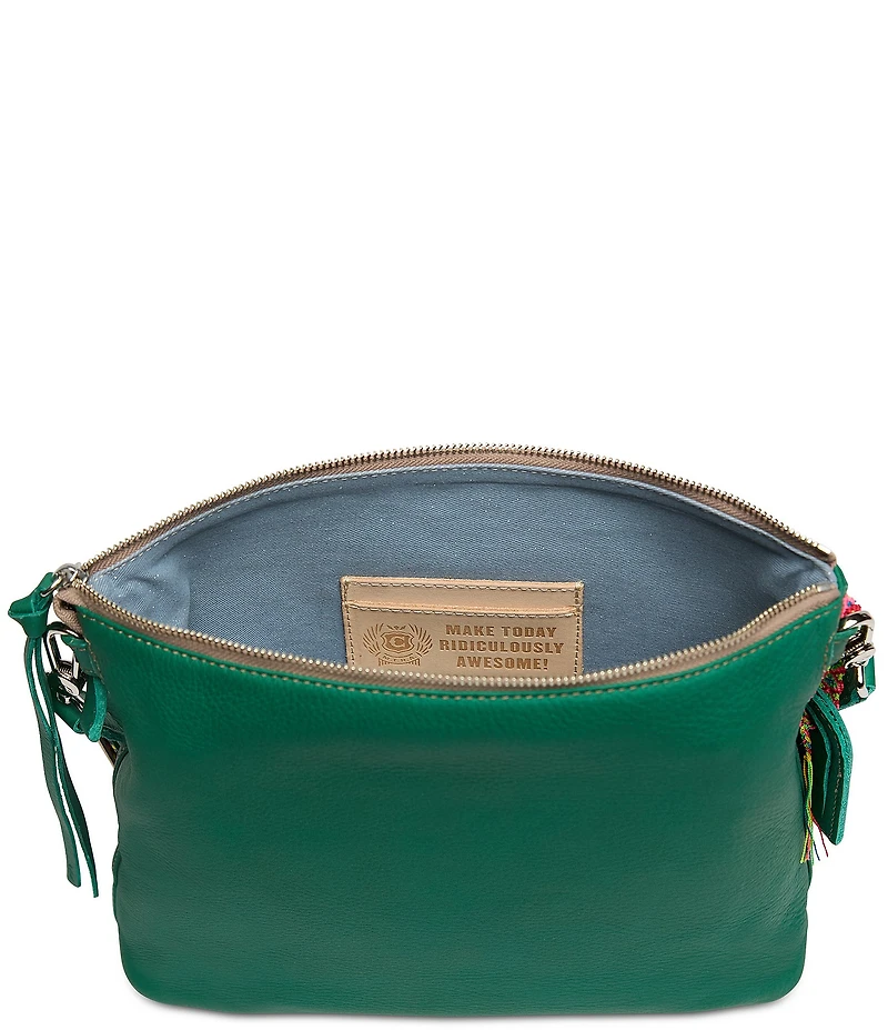Consuela Teal Downtown Crossbody Bag