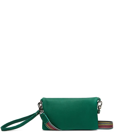 Consuela Teal Uptown Wristlet Crossbody Bag