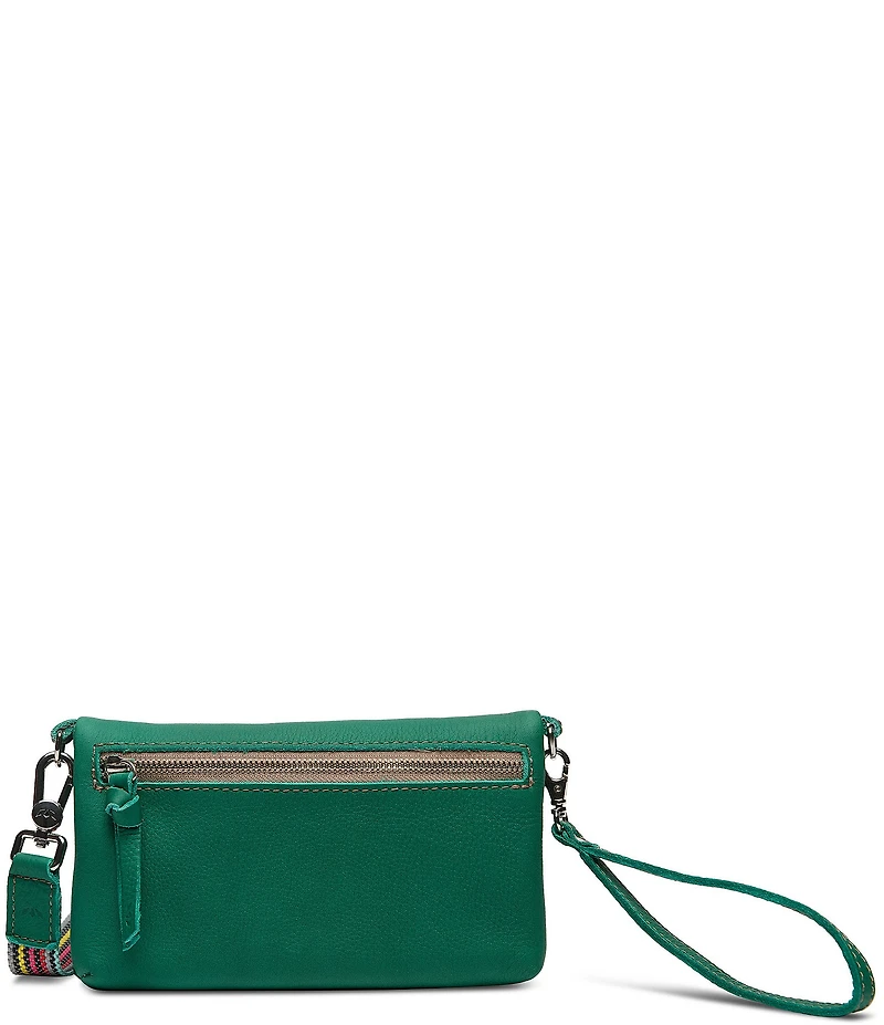 Consuela Teal Uptown Wristlet Crossbody Bag