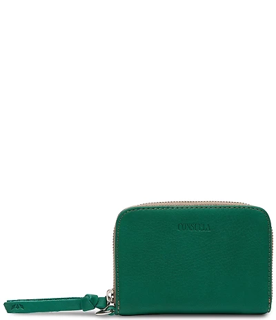 Consuela Teal Zippy Wallet