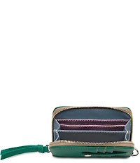 Consuela Teal Zippy Wallet