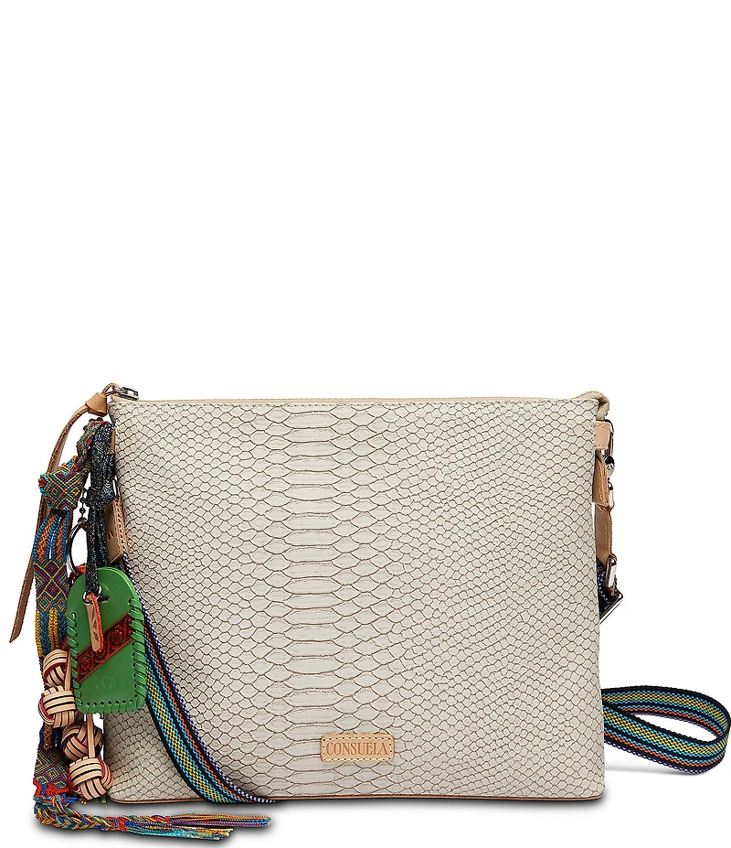 Consuela Thunderbird Downtown Embossed Crossbody Bag