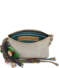 Consuela Thunderbird Midtown Embossed Snake Crossbody Bag
