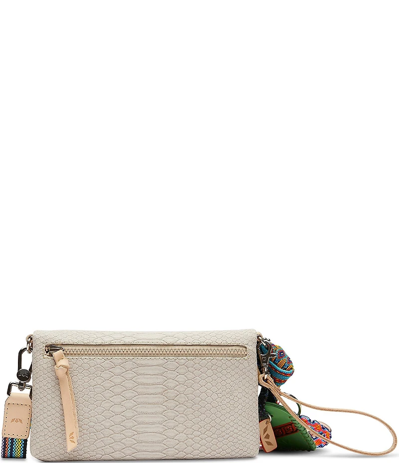 Consuela Thunderbird Embossed Snake Uptown Crossbody Bag