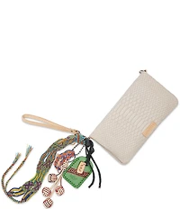 Consuela Thunderbird Embossed Snake Uptown Crossbody Bag