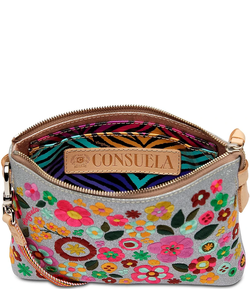 Consuela Tink Midtown Floral Embroidered Crossbody Bag