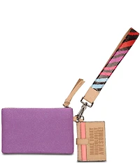 Consuela Twy Glitter Combination Card Wallet Wristlet