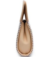 Consuela Wallace Embroidered Insects Iridescent Super Clutch