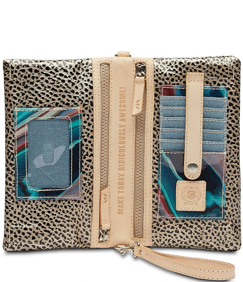 Consuela Wesley Uptown Metallic Crossbody Bag