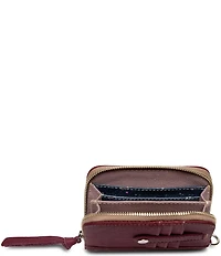 Consuela Zippy Leather Accordian Bifold Wallet