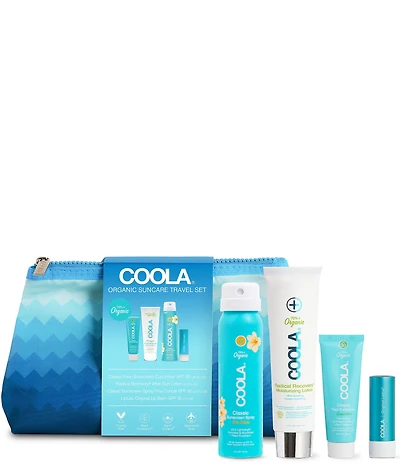 Coola Classic 4 Piece Organic Suncare Travel Set