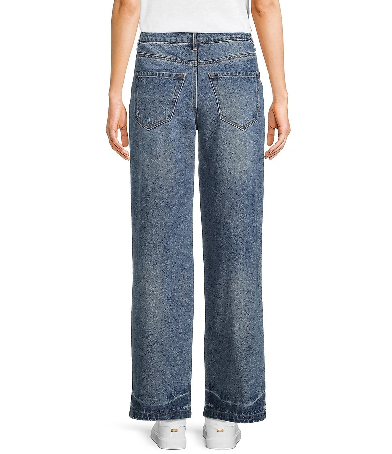 Copper Key 5 Pocket Wide Leg Jeans
