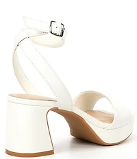 Copper Key Adore Leather Platform Sandals