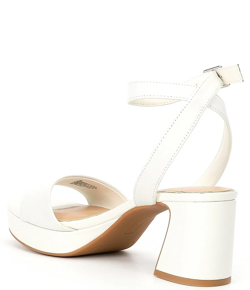 Copper Key Adore Leather Platform Sandals