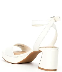 Copper Key Adore Leather Platform Sandals