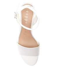 Copper Key Adore Leather Platform Sandals
