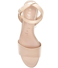 Copper Key Adore Leather Platform Sandals