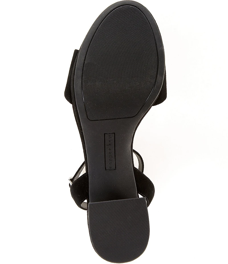Copper Key Adore Suede Platform Sandals